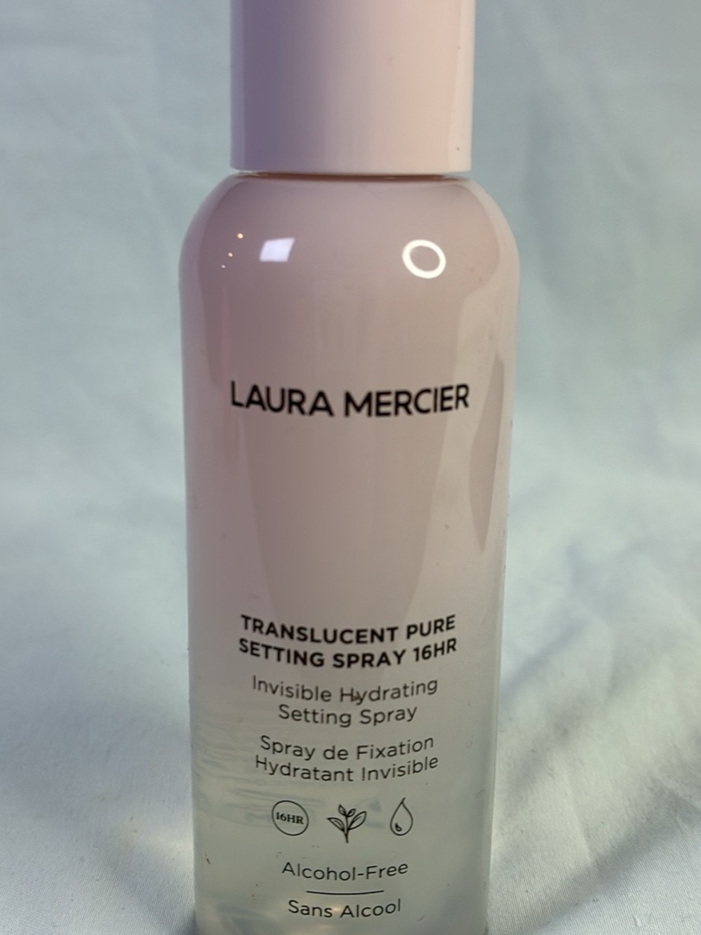 laura mercier Translucent Pure Setting Spray in Light Pink